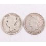 1900 and 1901 Canada 25 cents 1900 and 1901 Last two dated Queen Victoria 25c