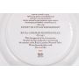 1873-1973 RCMP NWMP official Spode Plate #90/2000 Mint with Box & COA