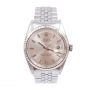 Rolex Datejust 1601 Oyster Perpetual 18K White Gold Bezel Stainless Mens Watch 