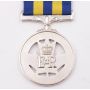 Canada Police Exemplary Service silver medal with original box ribbon and bar