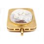 Ammendola Cameo 14K yg pendant/brooch