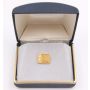 Royal Bank of Canada Long Service pin 10K gold with two 0.05ct Diamonds 1.67g