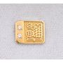 Royal Bank of Canada Long Service pin 10K gold with two 0.05ct Diamonds 1.67g