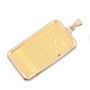 JM 5 Gram Gold Bar Johnson Matthey 14k Bezel Pendant 9999 Fine Gold 