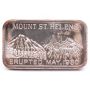 1 oz Mount St Helen Eruption Golden State Mint .999 Fine Silver Art Bar 