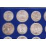 1976 Montreal Olympics 28-silver coin complete set Case/key COAs Choice UNC