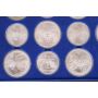 1976 Montreal Olympics 28-silver coin complete set Case/key COAs Choice UNC