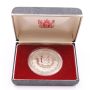 1983 New Zealand $1 silver coin Crowned Arms original case P51a Choice Proof