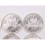 20X 1965 Canada Small Beads Blunt 5 Type 2 silver dollars Uncirculated or better