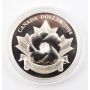 2004 Canada $1 Proof Silver Dollar Coin - Poppy Special Edition 