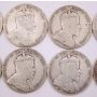 10x 1910 Canada 50 cents King Edward VII 10-coins AG/G