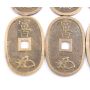 c1835-1870 Japan 100 Mon Tempo Tsuho 10-coins all nice higher grades