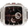 TAG Heuer Monaco LS Calibre 12 CAL2110 Chronograph Stainless Black Mens Watch