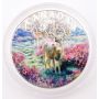 2015 $20 Fine Silver Coin - Misty Morning Mule Deer