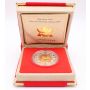 6x 1998 - 2004 Canada $15 Sterling Silver Proof Lunar Coins with boxes and COAs