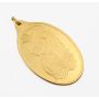 PAMP Suisse Lady Fortuna Oval Pendant 1 oz 9999 FINE Gold round bar