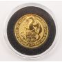 2017 The Royal Mint 1/4 oz Queen's Beasts The Dragon Gold Coin 