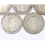 5X Great Britain Half Crowns silver 1917 1918 1920 1921 1923 5-coins circulated