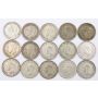 15X Great Britain 6 pence 1928 30 31 33 34 35 36 38 39 40 41 42 43 44 45 circs