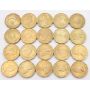 20x Great Britain 3 Pence coins in Bank of Jamaica period package AU/UNC