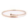 Cartier 18k Rose Gold Juste Un Clou Size 16 Small Bracelet 9.5 grams