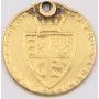 1787 Great Britain Spade Guinea ex-jewelry gold coin damaged hole 7.94 grams