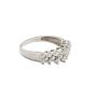 14K White Gold 1.00 TCW Round Brilliant Cut Diamond Ring