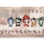 Beijing 2008 Olympics Mascots Pure Silver Bar – 500 grams Colorized, Toned