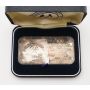 Johnson Matthey 100 Grammes .999 Fine Silver Bullion Bar JM Bankers Bar with Original Box