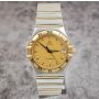 Omega Constellation 396.1201 Champagne Dial Stainless Steel & 18K Gold Watch