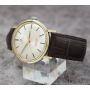 Omega Seamaster DeVille 135.020 Cal. 601 Silver Dial Gold-Cap 34.5mm Mens Watch