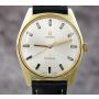 Omega Geneve Ref. 135.041 Cal. 601 Silver Dial Gold-Plated 34mm Mens Watch