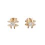 14K Yellow Gold 0.32ct Round Brilliant Diamond Stud Earrings VS-SI