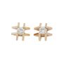 14K Yellow Gold 0.32ct Round Brilliant Diamond Stud Earrings VS-SI