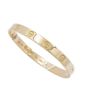 Vintage Cartier Love Bracelet 1970 18K Yellow Gold Bangle Size: 17 
