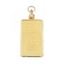 Credit Suisse 5 Gram Gold Bar Pendant – 999.9 Fine – Serial #975997 14K Gold Bezel 