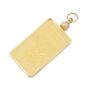 Credit Suisse 5 Gram Gold Bar Pendant – 999.9 Fine – Serial #975997 14K Gold Bezel 