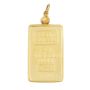 Credit Suisse 5 Gram Gold Bar Pendant 999.9 Fine 14K Yellow bezel Serial #948441