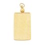 Credit Suisse 5 Gram Gold Bar Pendant 999.9 Fine 14K Yellow bezel Serial #948441