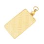 Credit Suisse 5 Gram Gold Bar Pendant 999.9 Fine 14K Yellow bezel Serial #948441