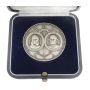Patek Philippe 150th Anniversary Silver Medallion (1839–1989) by Huguenin S.A.