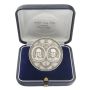 Patek Philippe 150th Anniversary Silver Medallion (1839–1989) by Huguenin S.A.