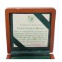 2001 Cook Islands 2.5 Gram Gold Coin Year of the Snake .9999 Fine Proof coin with Box & COA