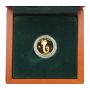 2001 Cook Islands 2.5 Gram Gold Coin Year of the Snake .9999 Fine Proof coin with Box & COA