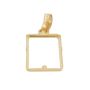 14K Yellow Gold Bezel for 1 Gram Credit Suisse Gold Bar – Brand New, .34g 14K