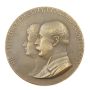 1909- Canada Governor General bronze medal Earl and Countess Grey  NAMED/DATED