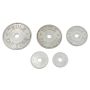 Greenland 1910 5 25 100 500 and 1932 10 Kroner Thule Kap York 5-tokens EF+