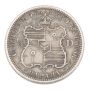 1883 hawaii silver quarter dollar 25c nice a/EF