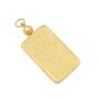 10 Gram Credit Suisse Gold Bar in 14K Yellow Gold Bezel – 11.08g Total Weight