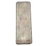 Vintage 50 oz JM Johnson Matthey Silver Poured Loaf Bar X Serial
